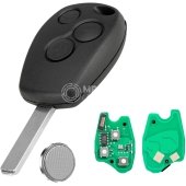 Renault Dacia Aftermarket Remote Key PCB 3 Buttons 433MHz ID46 PCF7947 Transponder