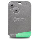 ✓ Important: Please verify compatibility with your vehicle before purchasing. Contact us if you need assistance. Brand REN Laguna2 Aftermarket Smart Card Key 2 Buttons 433MHz ID46 PCF7947 Transponder