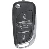 CK Universal Flip Key IR2 Wireless Series 3 Buttons For Citroen/Peugeot AEDS01EN IR2-03