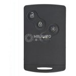 REN Clio4 Capture 2016 Aftermarket Smart Card Key 4 Buttons 433MHz ID4A AES Transponder FCC ID: LXP T004