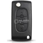 Peugeot Aftermarket Flip Remote Key 3 Buttons 433MHz ID46