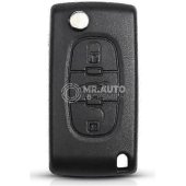 Peugeot Aftermarket Flip Remote Key 3 Buttons 433MHz ID46