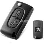 Peugeot Genuine Without Bag Flip Remote Key 2 Buttons 433MHz ID46 PCF7941