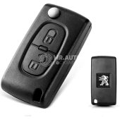 Peugeot Genuine Without Bag Flip Remote Key 2 Buttons 433MHz ID46 PCF7941