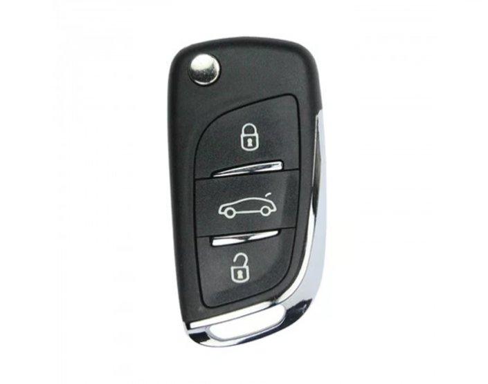 Keydiy KD Universal Flip Remote Key 3 Buttons Peugeot Type NB11-3 PCF