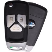 Keydiy KD Universal Flip Remote 3 Buttons Audi Type B27-3