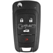 Xhorse XNBU01EN Wireless Remote Key Buick Flip 4 Buttons English