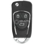 Keydiy KD Universal Flip Remote Key 3 Buttons Buick Type NB022-3 PCF