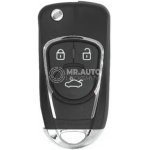 Keydiy KD Universal Flip Remote Key 3 Buttons Buick Type B22-3