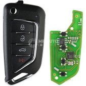 Xhorse XKCD02EN Wire Remote Key KAI DLK Filp 4 Buttons English