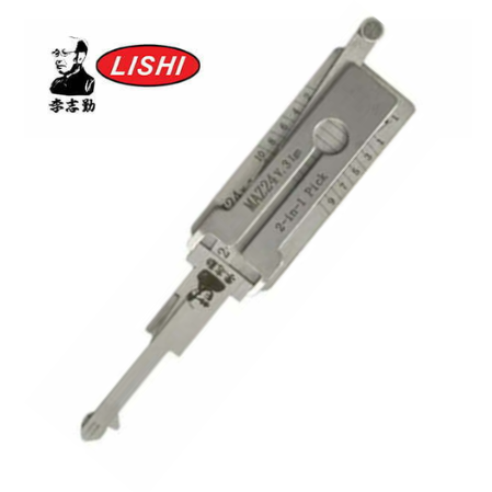MAZ24 Original Lishi 2-in-1 Pick Decoder Tool MAZ24 V2-AG