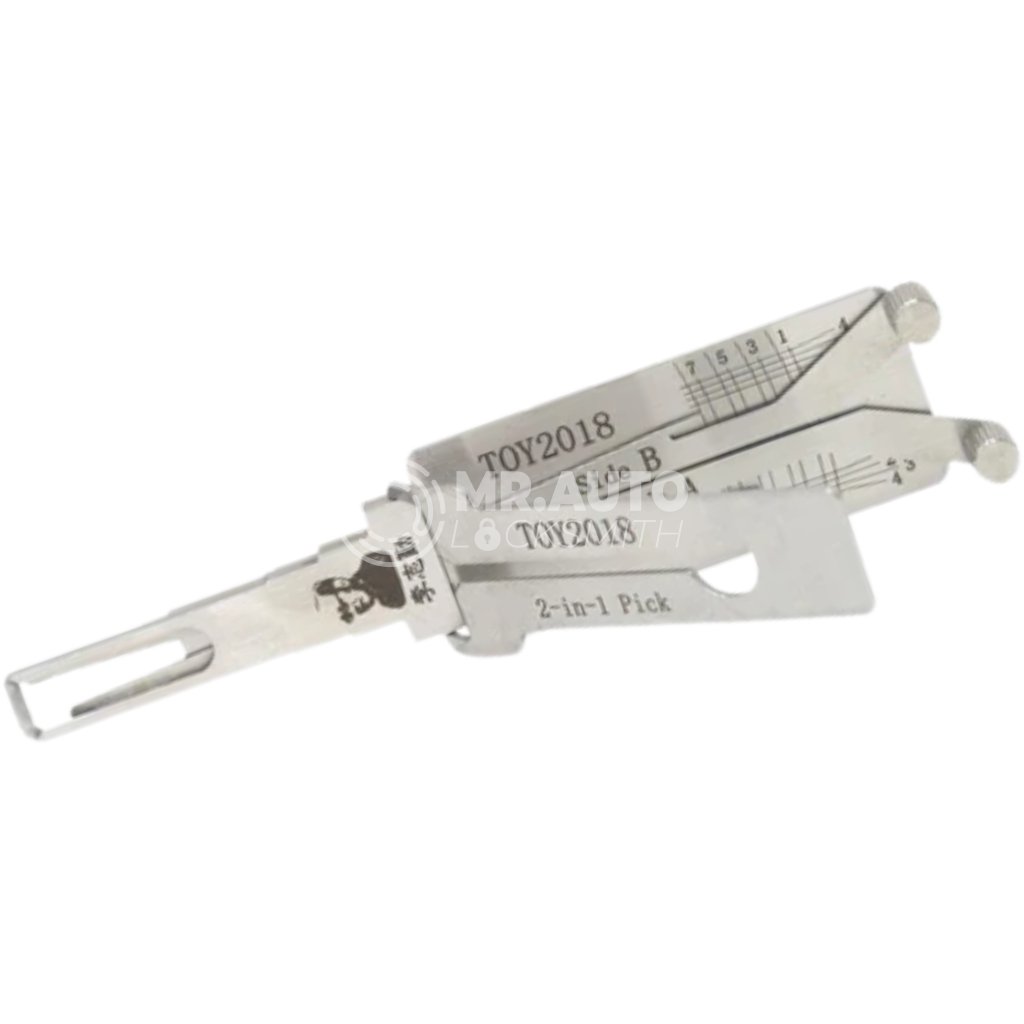 Original Lishi 2-in-1 Pick Decoder Tool TOY2018-AG