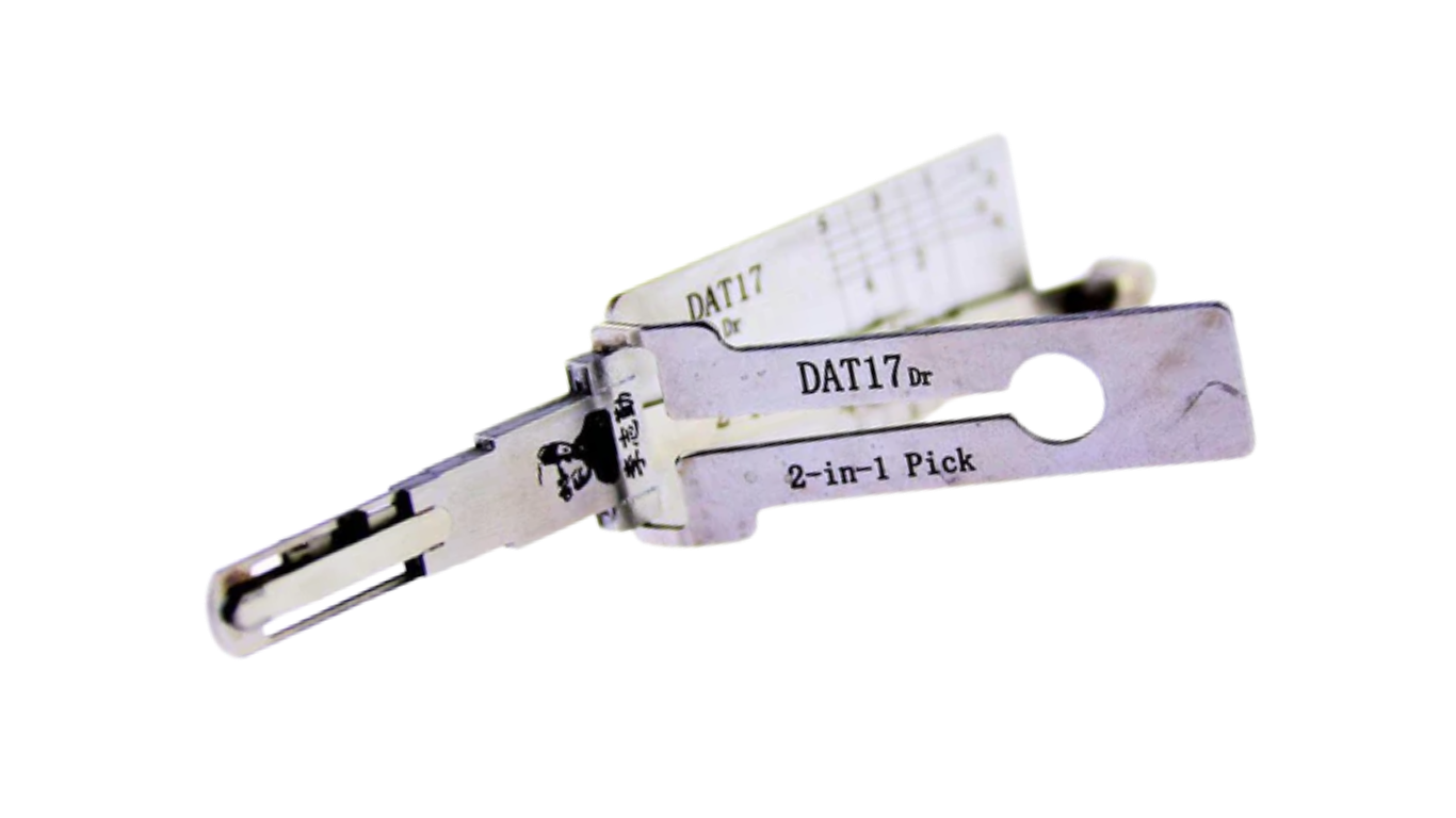 Original Lishi DAT17 2-in-1 Decoder and Pick for Subaru