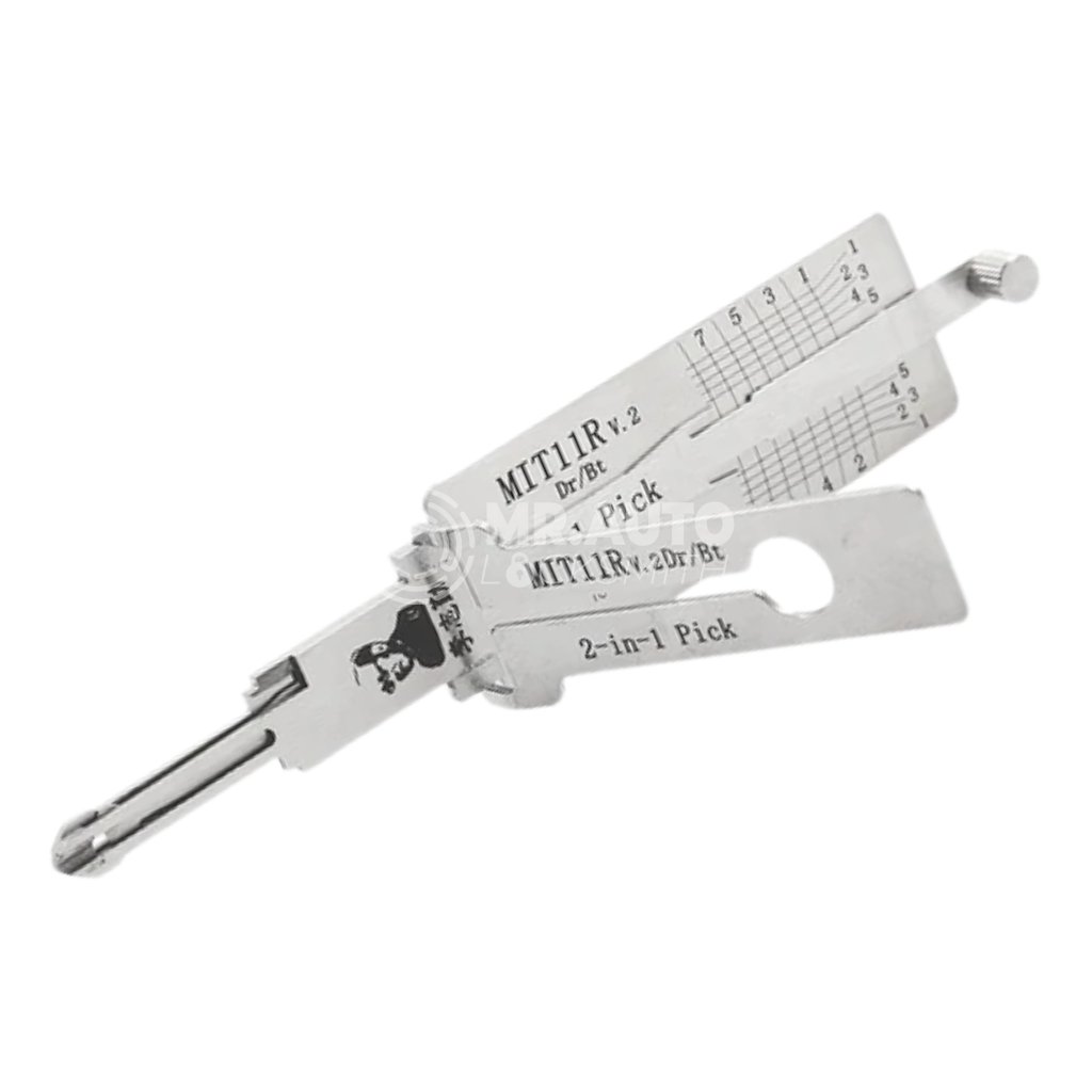 Original Lishi 2-in-1 Pick Decoder Tool MIT11 v.2 For Mitsubishi (Door)