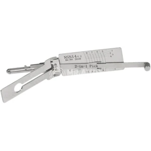 l Lishi NSN14 2-in-1 Decoder and Pick for Nissan, Infiniti