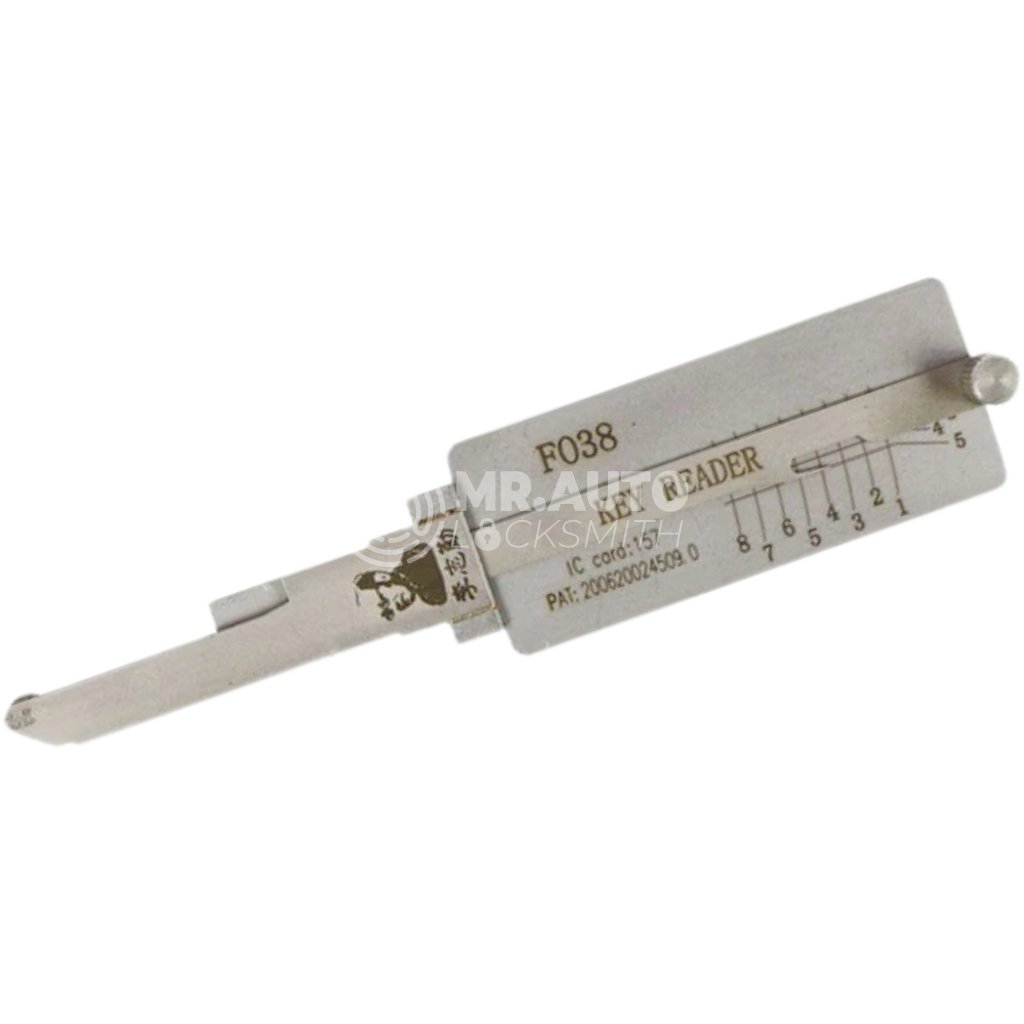 Original Lishi FO38 Key Reader/Decoder for Ford, Lincoln