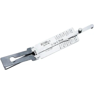 Original Lishi HU100 (8 Cut) 2-in-1 Decoder and Pick for Buick, Chevrolet