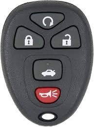 GM 2007-2017 Genuine Used Keyless Entry Remote Key 3+1 Buttons 315MHz 20869054