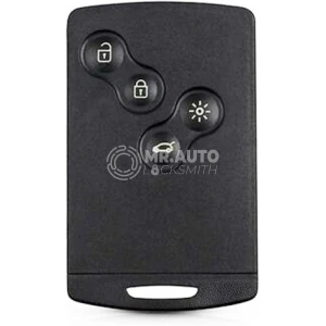 REN Megane 3 - Fluence 3-Safrane 2009-2016 Aftermarket Smart Card Key 4 Buttons 433MHz FCC ID: 285975779R