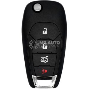 Chevrolet Cruze 2016 - 2019 Flip Remote Key 4 Buttons 433MHz 5933402