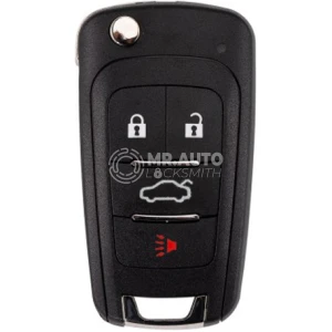 XHORSE XKBU21EN 2ndGeneration Wire Remote Key Buick Flip 4 Buttons English