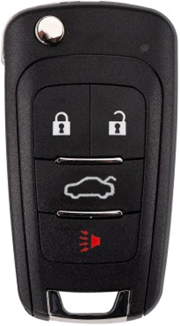 XHORSE XKBU21EN 2ndGeneration Wire Remote Key Buick Flip 4 Buttons English