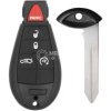 Jeep Dodge Chrysler Fobik 2008-2014 Aftermarket Remote Key 4+1 Buttons 433MHz - Image 3