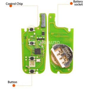 Xhorse XEFO01EN Super Remote Key Ford Flip 4 Buttons Built-in Super Chip English - Image 3