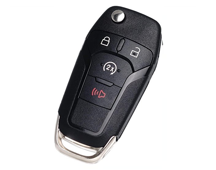 Ford F150 2016-2019 Aftermarket Flip Remote Key 4 Buttons 902MHz 164-R8134