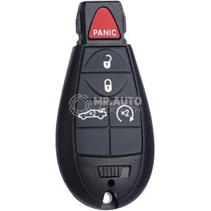 Jeep Dodge Chrysler Fobik 2008-2014 Aftermarket Remote Key 4+1 Buttons 433MHz