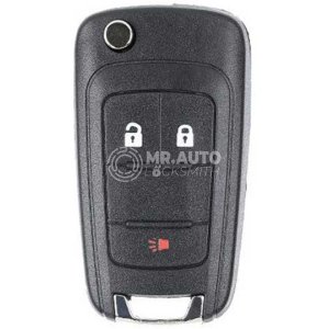 Chevrolet Terrain 2010-2019 Flip Remote Key 3 Buttons 315MHz 5913598
