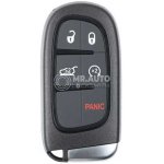Jeep Grand Cherokee 2014-2021 Aftermarket Smart Remote Key 5 Buttons 433MHz 68143505AC