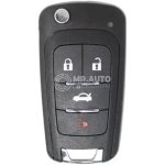 CK Universal Flip Key R2 Wired Series 3+1 Buttons Buick/GMC/Chev AWBK02EN R2-10-4