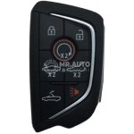 Chevrolet Corvette 2020-2021 Genuine Without Bag Smart Key 6+1 Buttons 433MHz 13538852