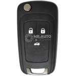 Chevrolet Cruze 2010-2014 Genuine Used Flip Key 3 Buttons 433MHz 13500219
