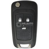 Chevrolet Cruze 2010-2014 Genuine Used Flip Key 3 Buttons 433MHz 13500219
