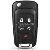 Chevrolet Cruze 2010-2019 Genuine Used Flip Key 4+1 Buttons 315MHz 13500221
