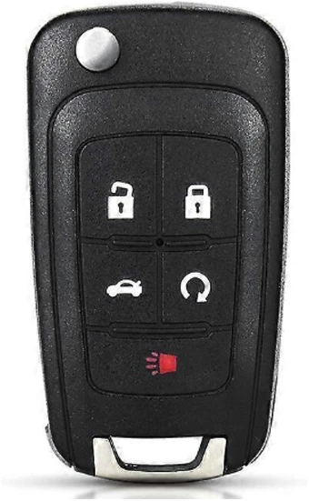 Chevrolet Cruze 2010-2019 Genuine Used Flip Key 4+1 Buttons 315MHz 13500221