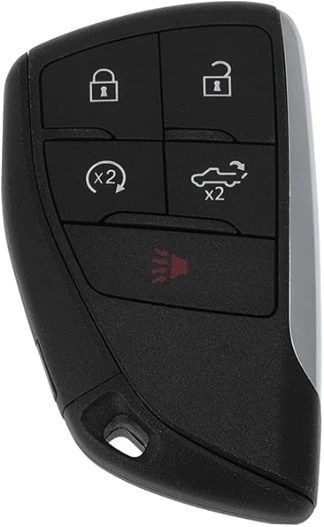 Chevrolet Silverado 2023 Aftermarket Smart Remote Key 5 Buttons 433MHz FCC ID YG0G21TB2