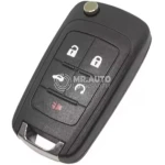 Chevrolet / Opel 2010-2018 Aftermarket Flip Remote Key PCB 5 Buttons 315MHz