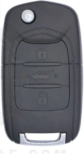 Chevrolet Captiva 2020-2023 Genuine Without Bag Flip Remote Key 3 Buttons 433MHz