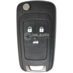 Chevrolet Cruze 2010-2013 Genuine Used Flip Key 3 Buttons 433MHz 13584826