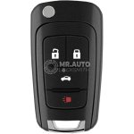 CK Universal Flip Key IR2 Wireless Series 3+1 Buttons Buick/GMC/Chev AEBK02EN IR2-10-4