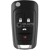 CK Universal Flip Key IR2 Wireless Series 3+1 Buttons Buick/GMC/Chev AEBK02EN IR2-10-4