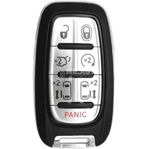 Chrysler Pacifica 2017-2021 Genuine Used Smart Key 6+1 Buttons 434MHz 68217832AD