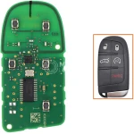 Dodge Charger 2011-2020 Aftermarket Smart Key PCB 5 Buttons 433MHz
