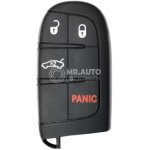 Chrysler 200 2015-2017 Genuine Without Bag Smart Key 4 Buttons 433MHz M3M-40821302