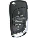 Keydiy KD Universal Flip Remote Key 3 Buttons Peugeot Type NB11-3 PCF
