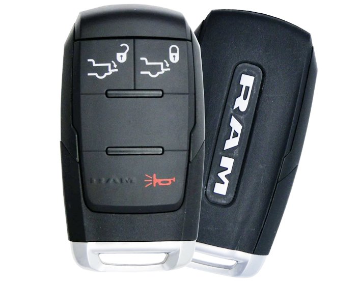 Dodge Ram 3500 2019-2021 Genuine Without Bag Smart Remote Key 3 Buttons 433MHz 68381171AC