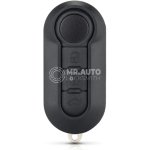 Fiat 2010-2016 Aftermarket Flip Remote Key 3 Buttons 433MHz ID46 PCF7946